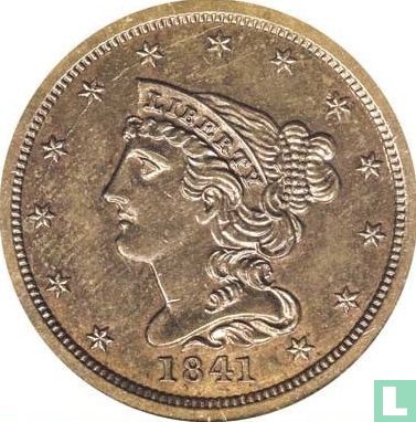 États-Unis ½ cent 1841 - Image 1