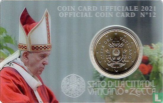 Vatican 50 cent 2021 (coincard n°12) - Image 1
