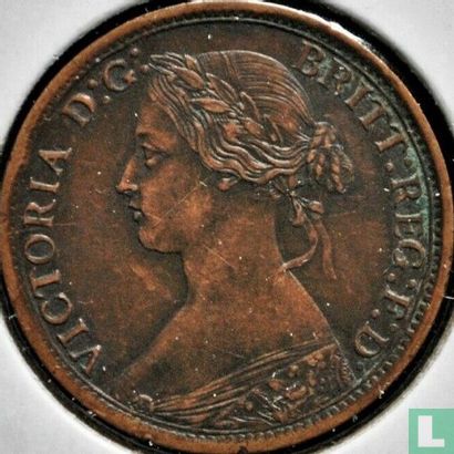 Nova Scotia ½ cent 1864 - Afbeelding 2