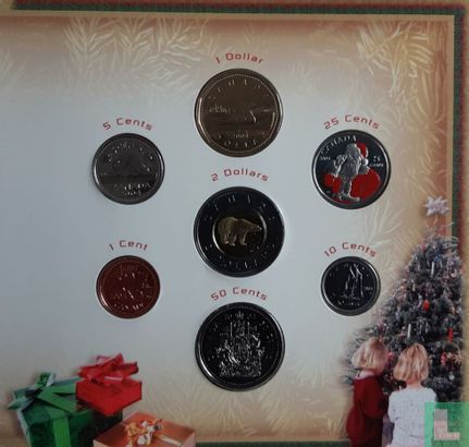 Canada mint set 2004 "Holiday gift set" - Image 2