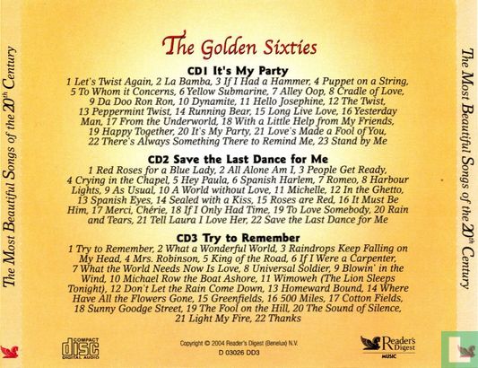 The Golden Sixties - The Most Beautiful Songs Of The 20th Century - Afbeelding 2