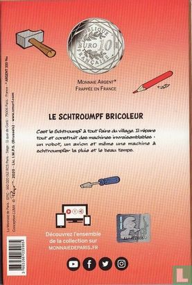 Frankrijk 10 euro 2020 (folder) "Handy Smurf" - Afbeelding 2