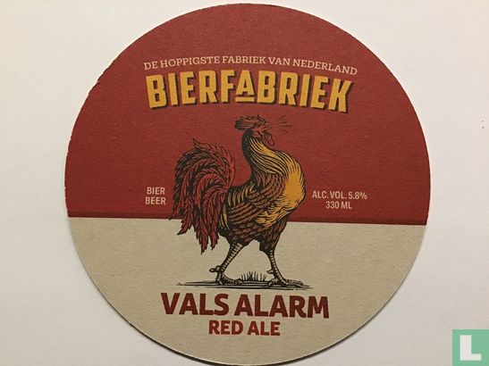 Bierfabriek Vals Alarm Red Ale - Afbeelding 1