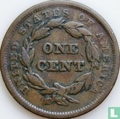 États-Unis 1 cent 1842 (type 2) - Image 2
