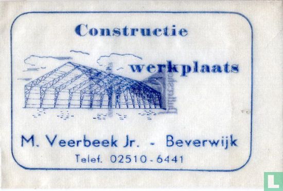 Constructie Werkplaats M. Verbeek Jr. - Afbeelding 1