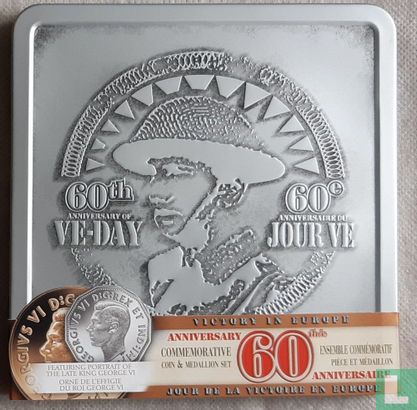 Canada mint set 2005 "60th anniversary of VE-DAY" - Image 1