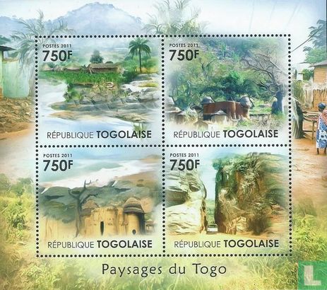 Landschappen van Togo