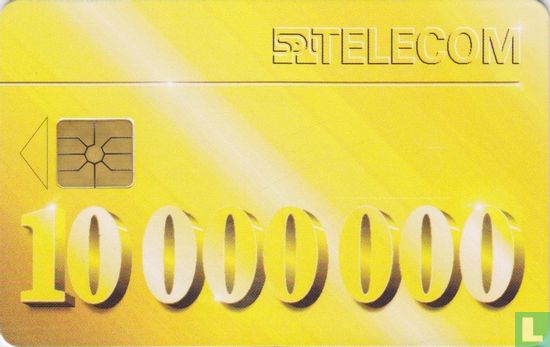 10 000 000. karta vydaná SPT Telecom - Afbeelding 1