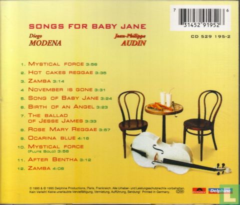 Songs for Baby Jane - Bild 2