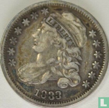 United States 1 dime 1833 (type 2) - Image 1