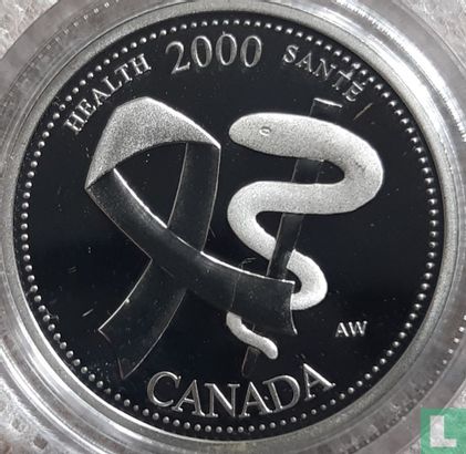 Canada 25 cents 2000 (PROOF) "Health" - Image 1