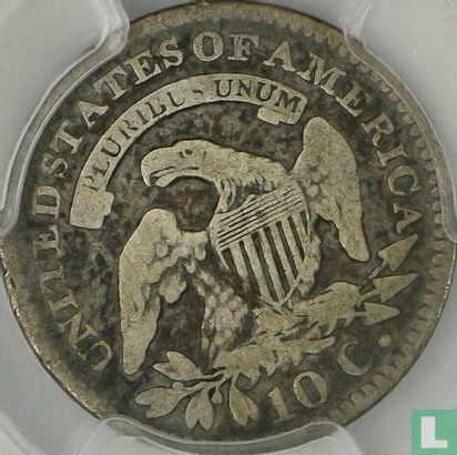 États-Unis 1 dime 1822 - Image 2