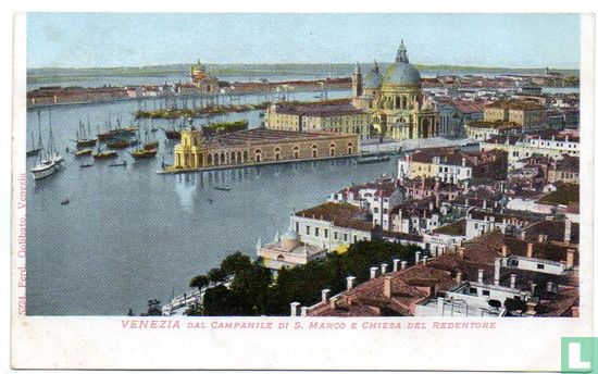 Venezia dal Campanile di S. Marco e Chiesa del Redentore