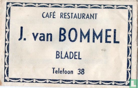 Café Restaurant J. van Bommel - Afbeelding 1