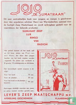 Sunlight zeep Lux Radon Vim Rinso Geschenkenlijst 1933 - Afbeelding 2