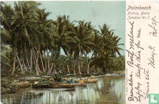 Palmbeach Fishing Boats, Jamaica W.-J. - Afbeelding 1