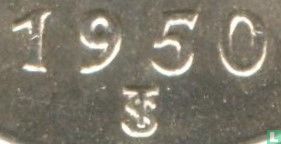 Schweden 25 öre 1950 (kleine TS) - Bild 3