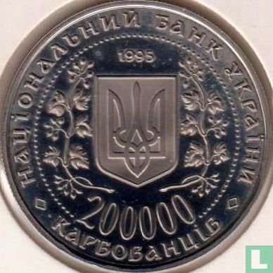 Ukraine 200000 karbovanets 1995 (PROOFLIKE) "400th anniversary Birth of Bohdan Khmelnytsky" - Image 1