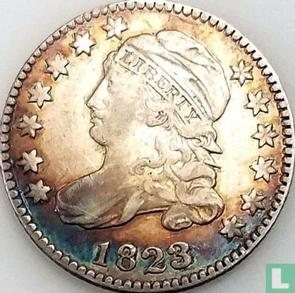 États-Unis 1 dime 1823 (1823/22 - type 1) - Image 1