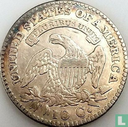 United States 1 dime 1823 (1823/22 - type 1) - Image 2
