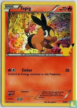 Tepig (Holo) - Afbeelding 1
