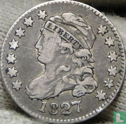 United States 1 dime 1827 (type 2) - Image 1