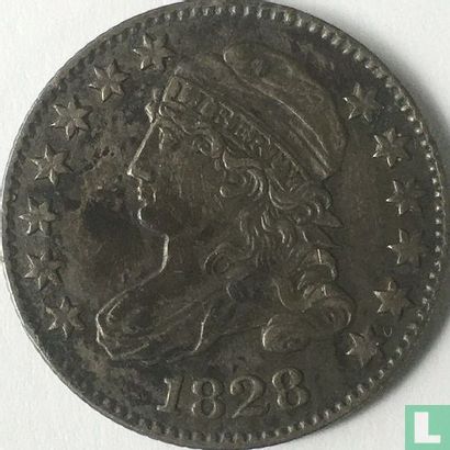 États-Unis 1 dime 1828 (type 1) - Image 1
