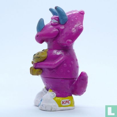Dino mit Stofftier - Bild 3
