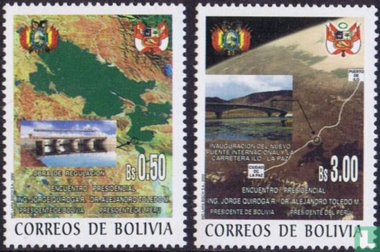 Präsidententreffen Bolivien-Peru