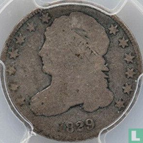 États-Unis 1 dime 1829 (type 5) - Image 1