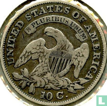 United States 1 dime 1830 (type 2) - Image 2