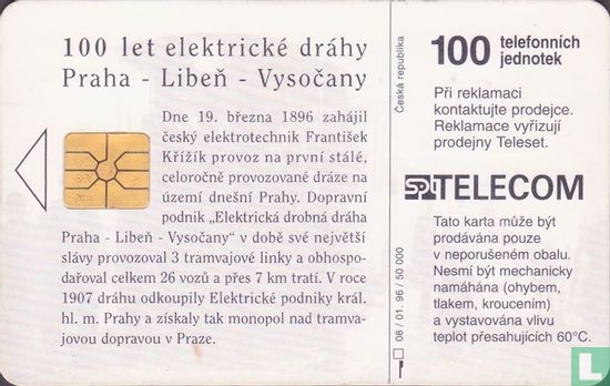 100 let elektrické dráhy Praha - Image 1