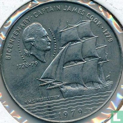 Samoa 1 tala 1979 "200th anniversary Death of Captain James Cook" - Image 1
