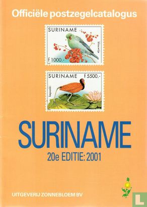 Officiële postzegelcatalogus Suriname 2001 - Afbeelding 1