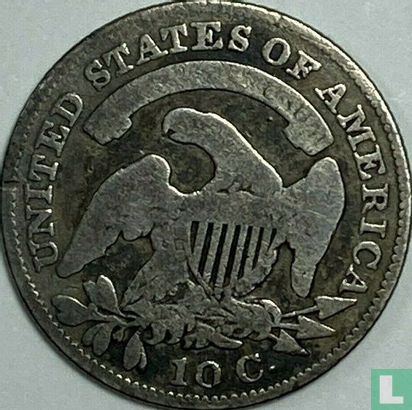 États-Unis 1 dime 1830 (type 1) - Image 2