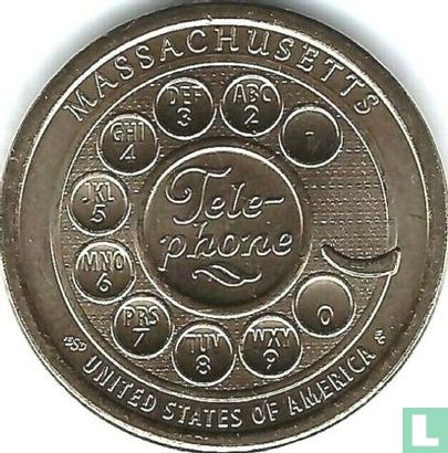 Verenigde Staten 1 dollar 2020 (D) "Massachusetts" - Afbeelding 1