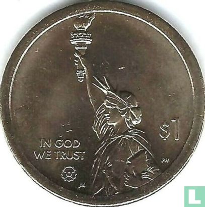 Verenigde Staten 1 dollar 2020 (D) "Massachusetts" - Afbeelding 2