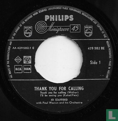 Thank You For Calling - Image 3