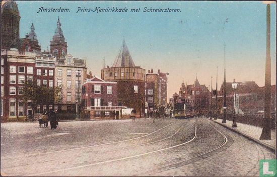 Prins-Hendrikkade met Schreierstoren.
