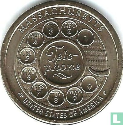 United States 1 dollar 2020 (P) "Massachusetts" - Image 1