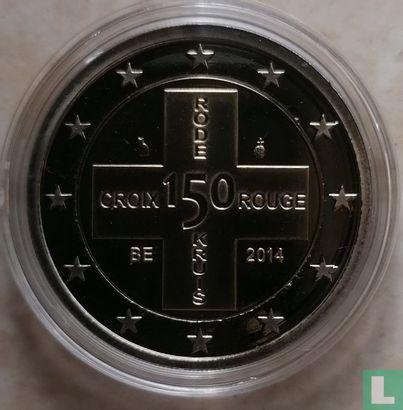 Belgique 2 euro 2014 (BE) "150th anniversary of the Belgian Red Cross" - Image 1