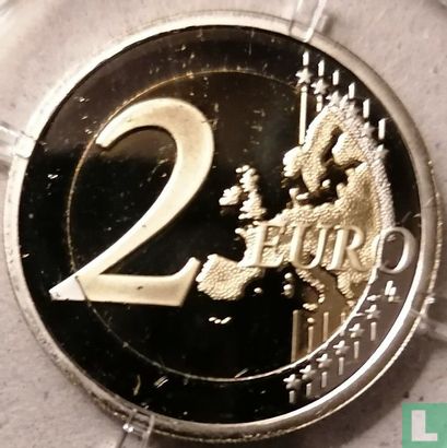 Vatican 2 euro 2017 (PROOF) "1950th anniversary of the Martyrdom of St. Peter and St. Paul" - Image 2