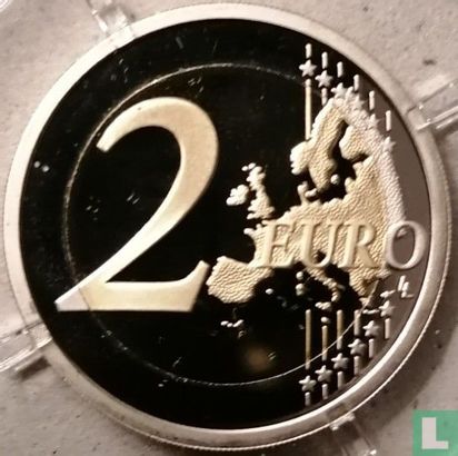Vaticaan 2 euro 2018 (PROOF) "50th anniversary of the death of Padre Pio" - Afbeelding 2