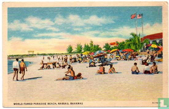 World Famed Paradise Beach, Nassau, Bahamas - Afbeelding 1