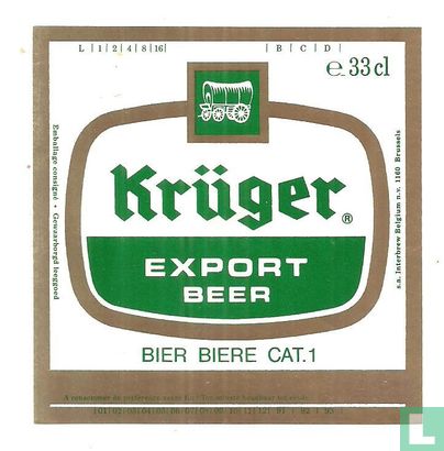 Kruger Export Beer