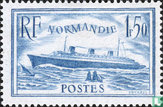 Passagierschiff "Normandie"