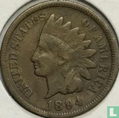 United States 1 cent 1894 (type 1) - Image 1