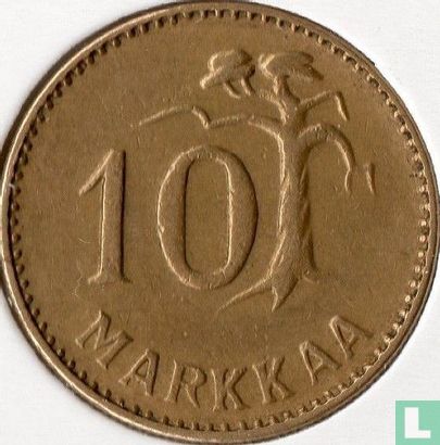 Finlande 10 markkaa 1956 - Image 2