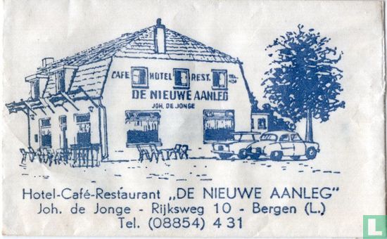 Hotel Café Restaurant "De Nieuwe Aanleg" - Afbeelding 1