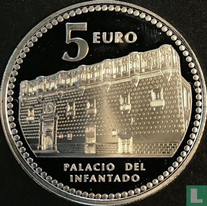 Spanje 5 euro 2012 (PROOF) "Guadalajara" - Afbeelding 2